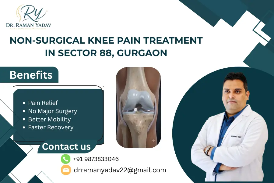 Non-Surgical Knee Pain Treatment in Sector 88, Gurgaon